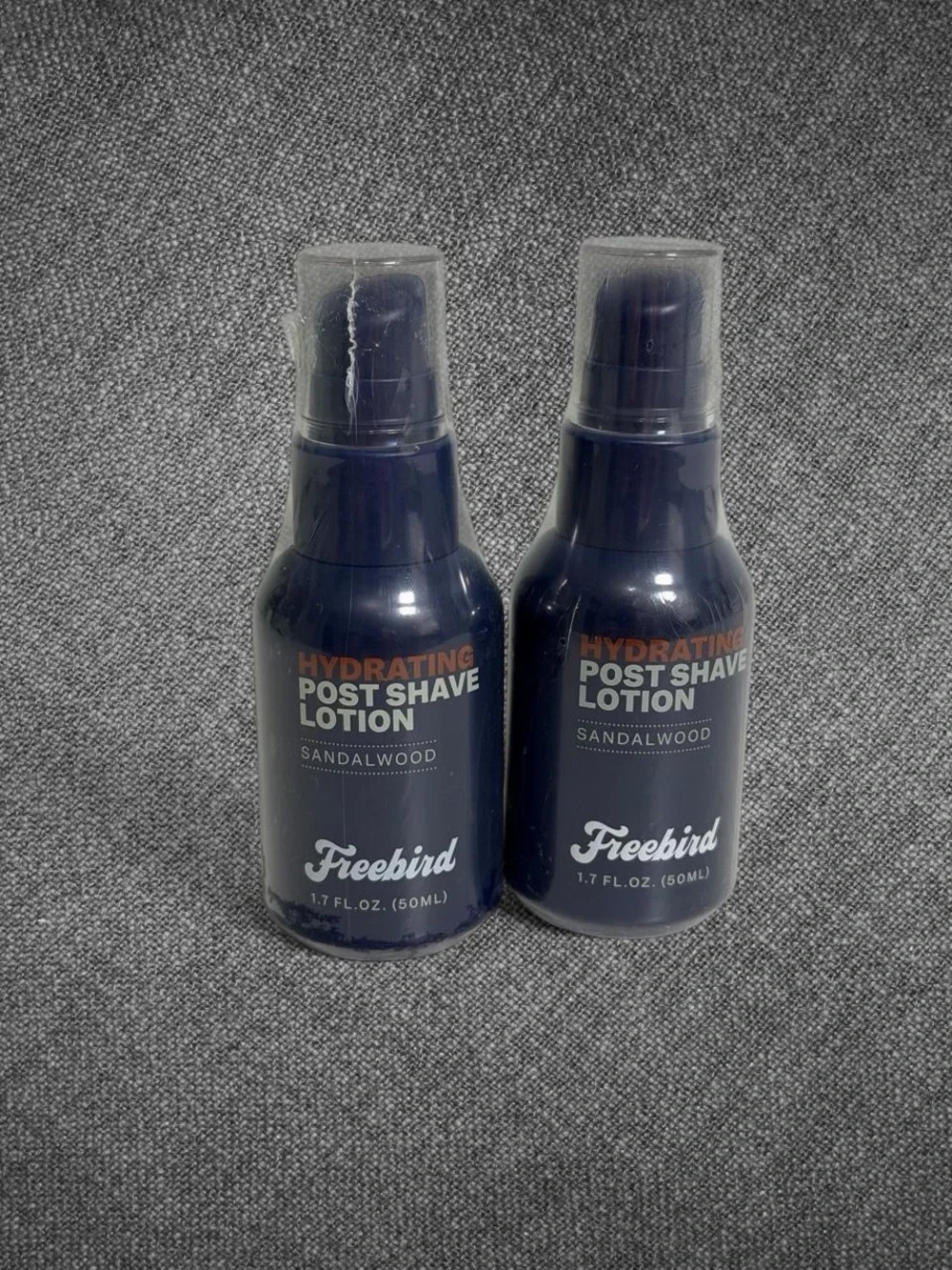 Freebird Hydrating Post Shave Lotion Sandalwood 1.7 Fl Oz 50mL New Sealed 2Set